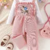 Girls Cute Overall Dress