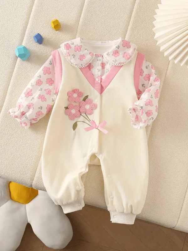 Cute Baby Girl Romper