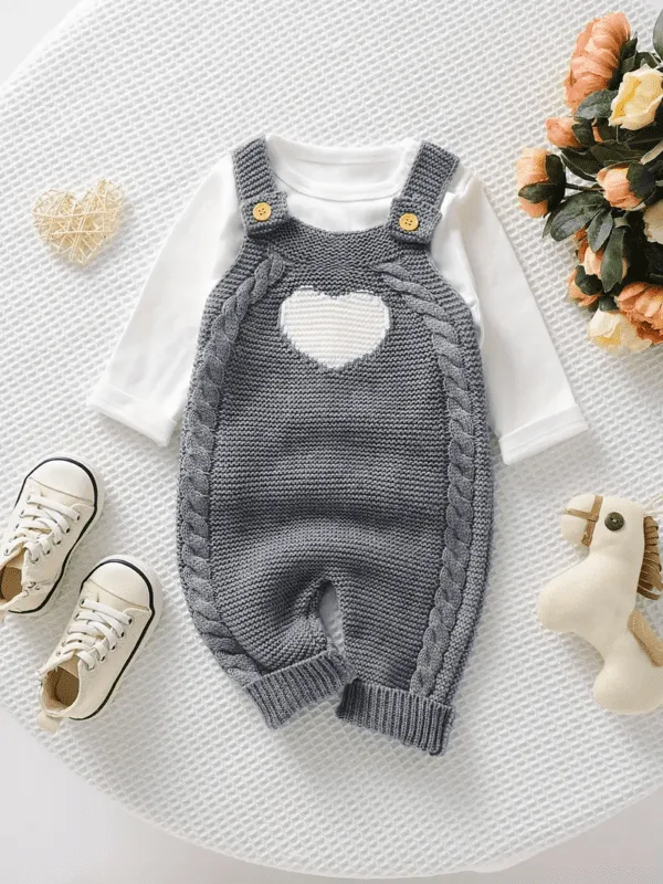 Baby bodysuit for winter