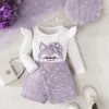 3 Piece Set for Baby Girl , Clothes For Girls