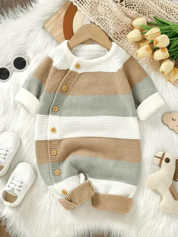 Baby Striped Romper