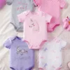 5 Piece Soft Cotton Baby Girl Set