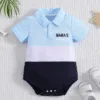 Baby Toddler Color Contrast Romper
