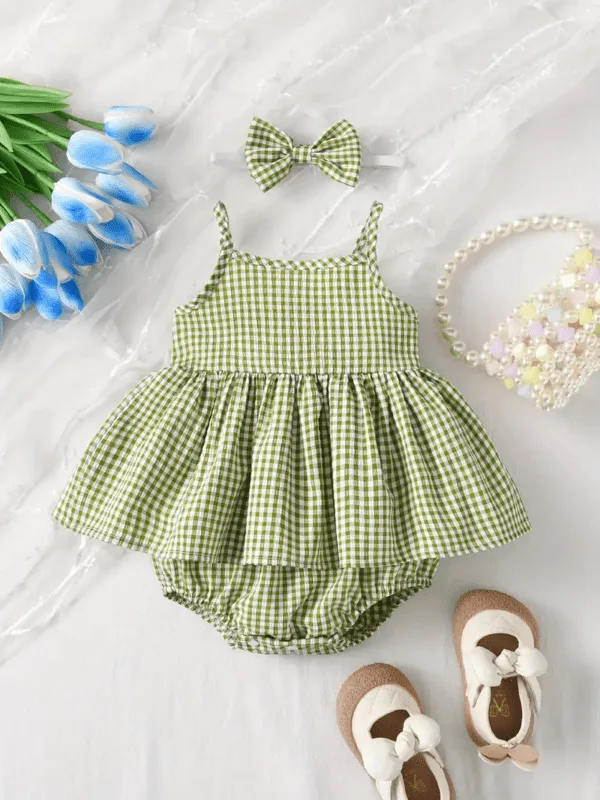 Newborn Baby Girl Summer Set