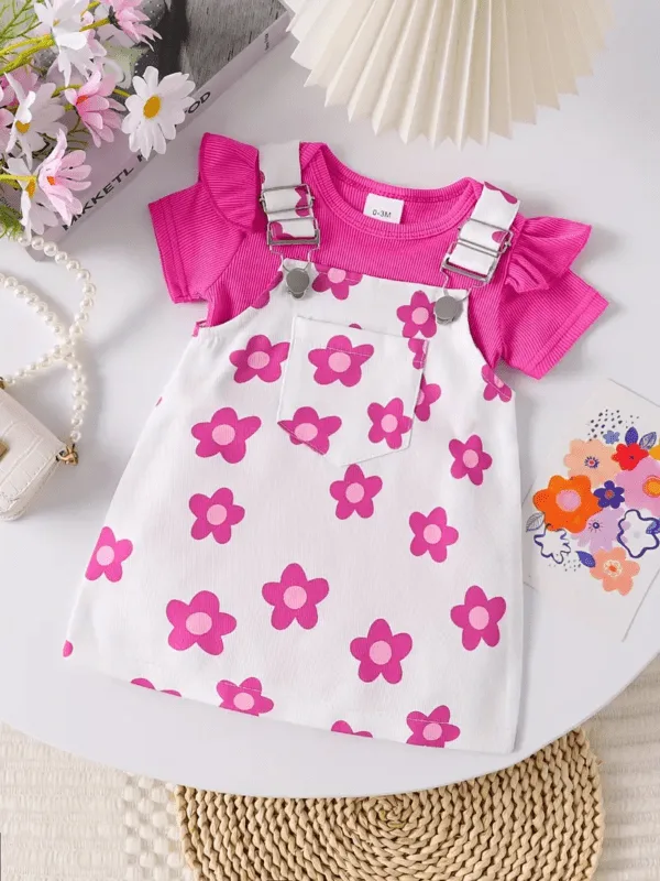 cute Dangri Dress for Baby Girl
