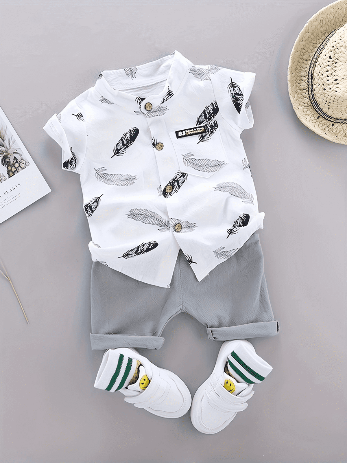 Summer Toddler Shirt and Shorts Set