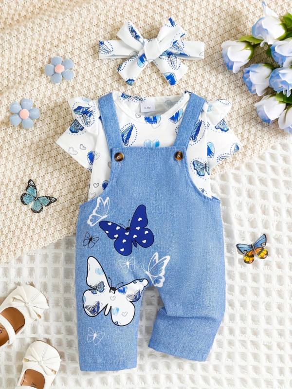 Baby Girl 3 Piece Outfit
