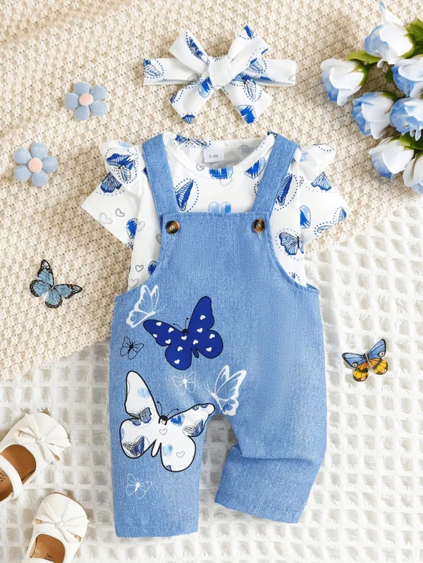 Baby Girl 3 Piece Outfit