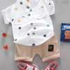 Toddler Bear Print Shirt and Shorts Set