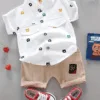 Toddler Bear Print Shirt and Shorts Set