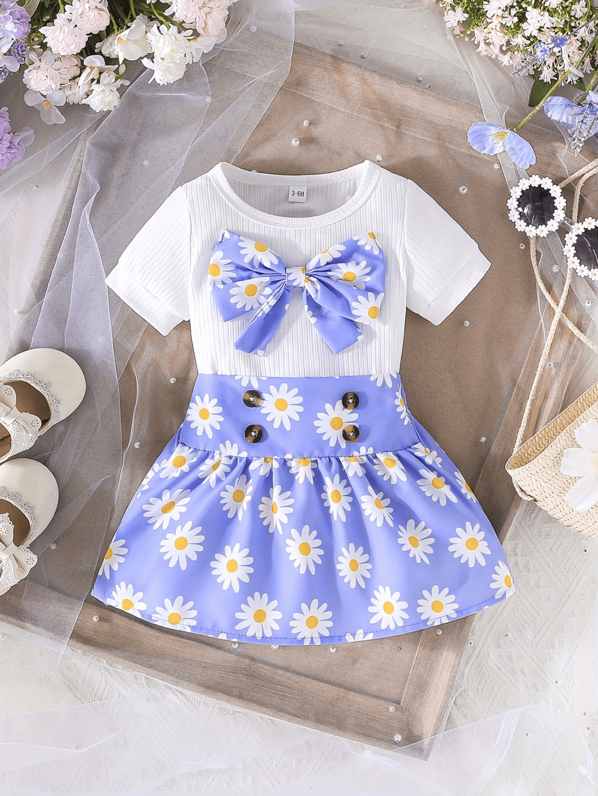 Baby Girl Summer Skirt Set