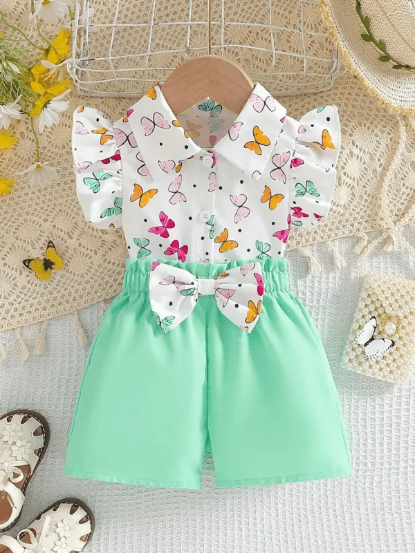 Baby Girl Butterfly Outfit