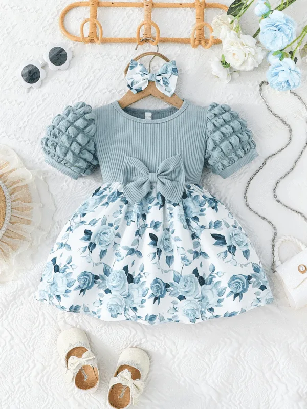 Baby Girl Summer Floral Dress