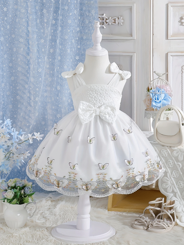 Baby Girl Princess Dress – Butterfly Tulle Party Outfit