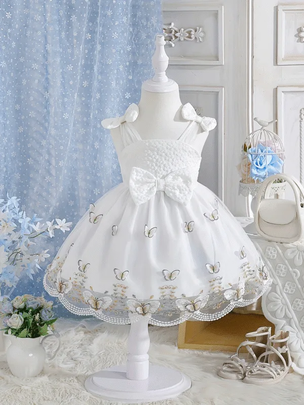 Baby Girl Princess Dress – Butterfly Tulle Party Outfit