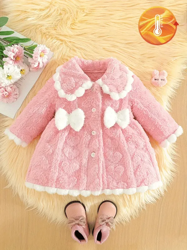 Cute Baby Girl Jacket – Autumn/Winter Outing Wear