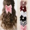 Best Gift for Girls – 7pcs/8pcs Pearl & Butterfly Hair Clip Set