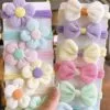 6pcs Kids Hair Ties – Soft Elastic Bands for Girls